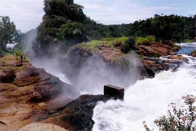 At Murchison Falls